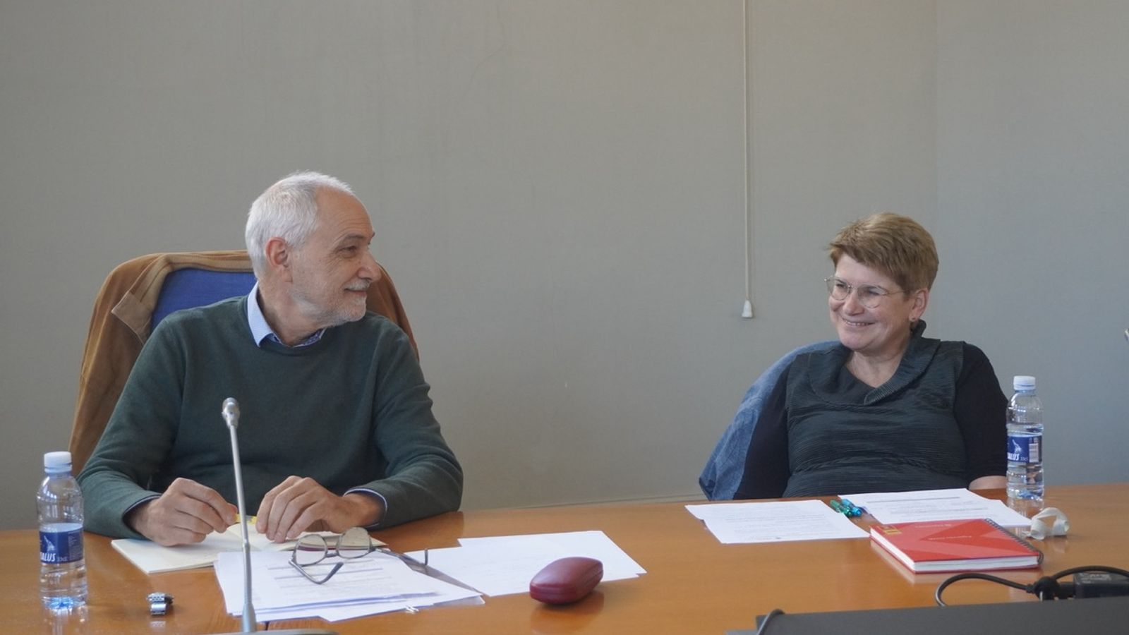 Luis Aranguren y Anna Fores