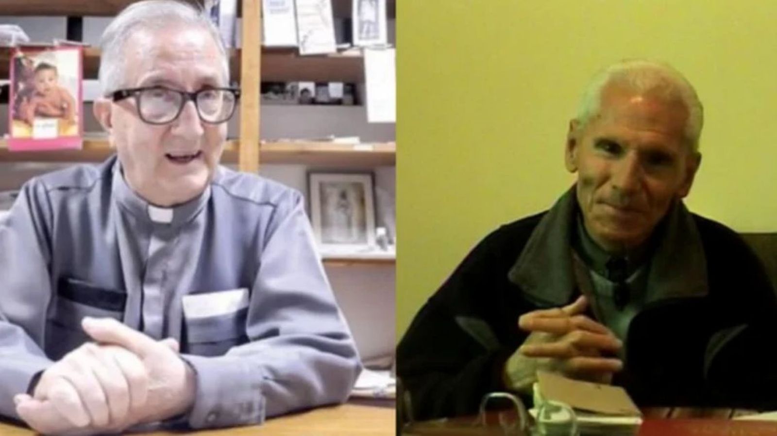 Los jesuitas españoles Mateo Garau y Miguel Manzanera