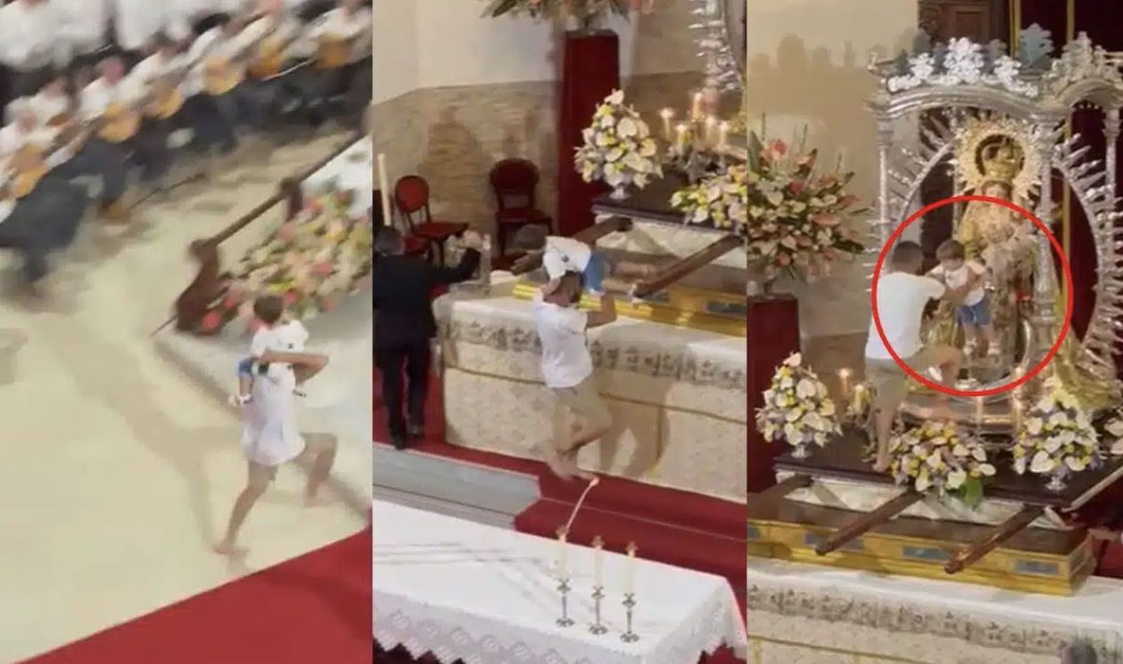 En la iglesia de los Realejos