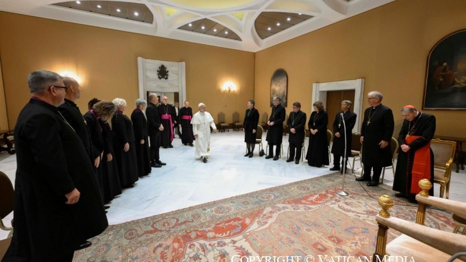 El Papa, con la Federación Luterana de Noruega