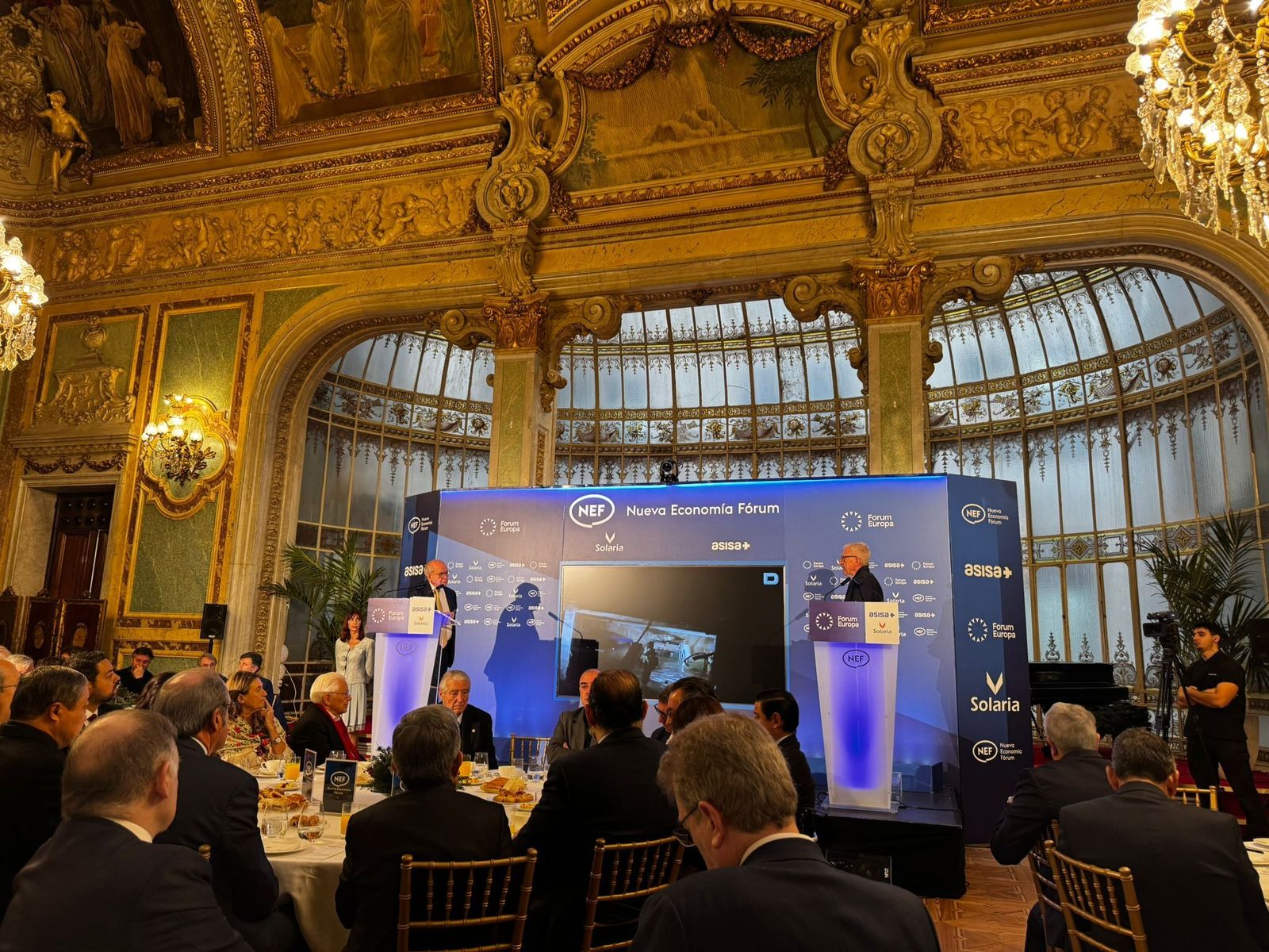 Manuel Bretón, en el Nueva Economía Fórum