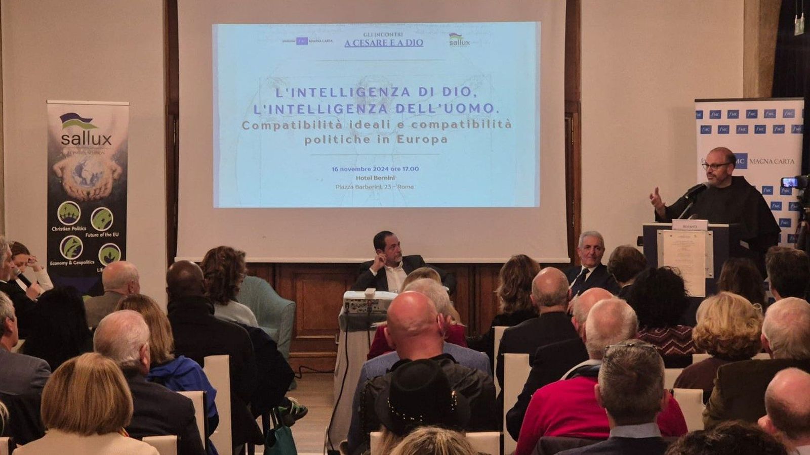 Conferencia del padre Benanti