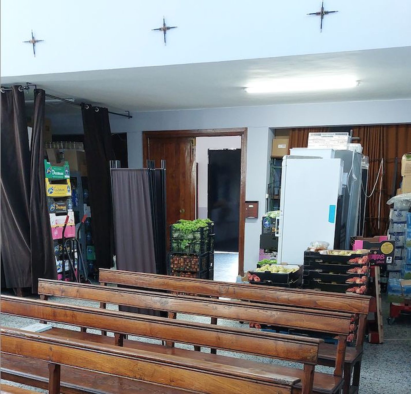 Banco solidario en la parroquia