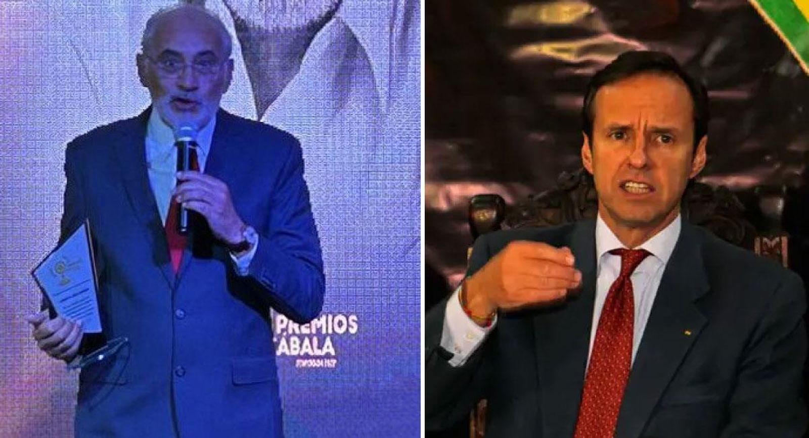Carlos Mesa y Jorge 'Tuto' Quiroga