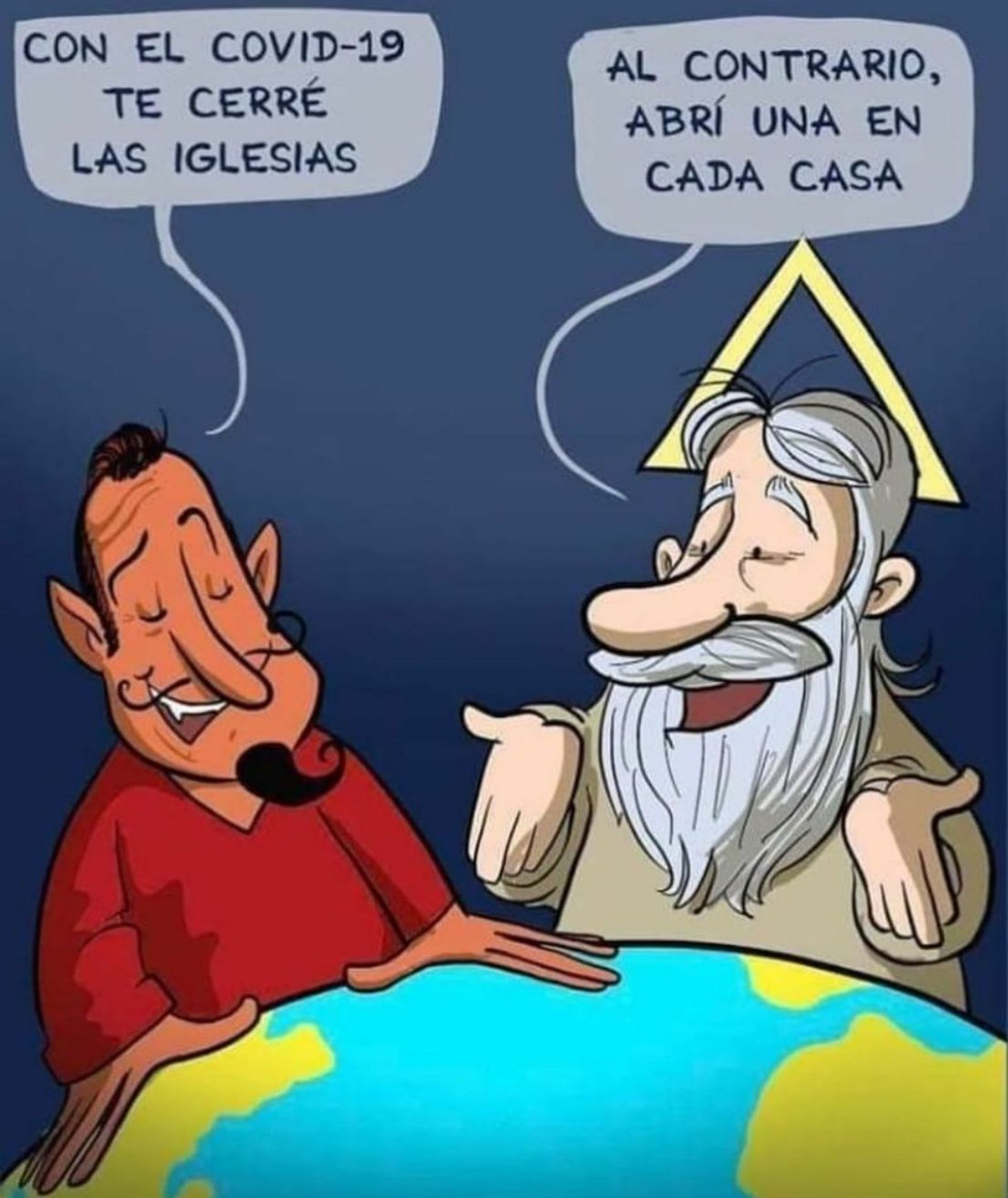 El demonio del coronavirus