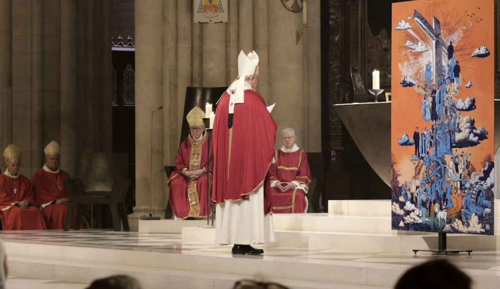 Hollerich presidió la beatificación en Notre Dame