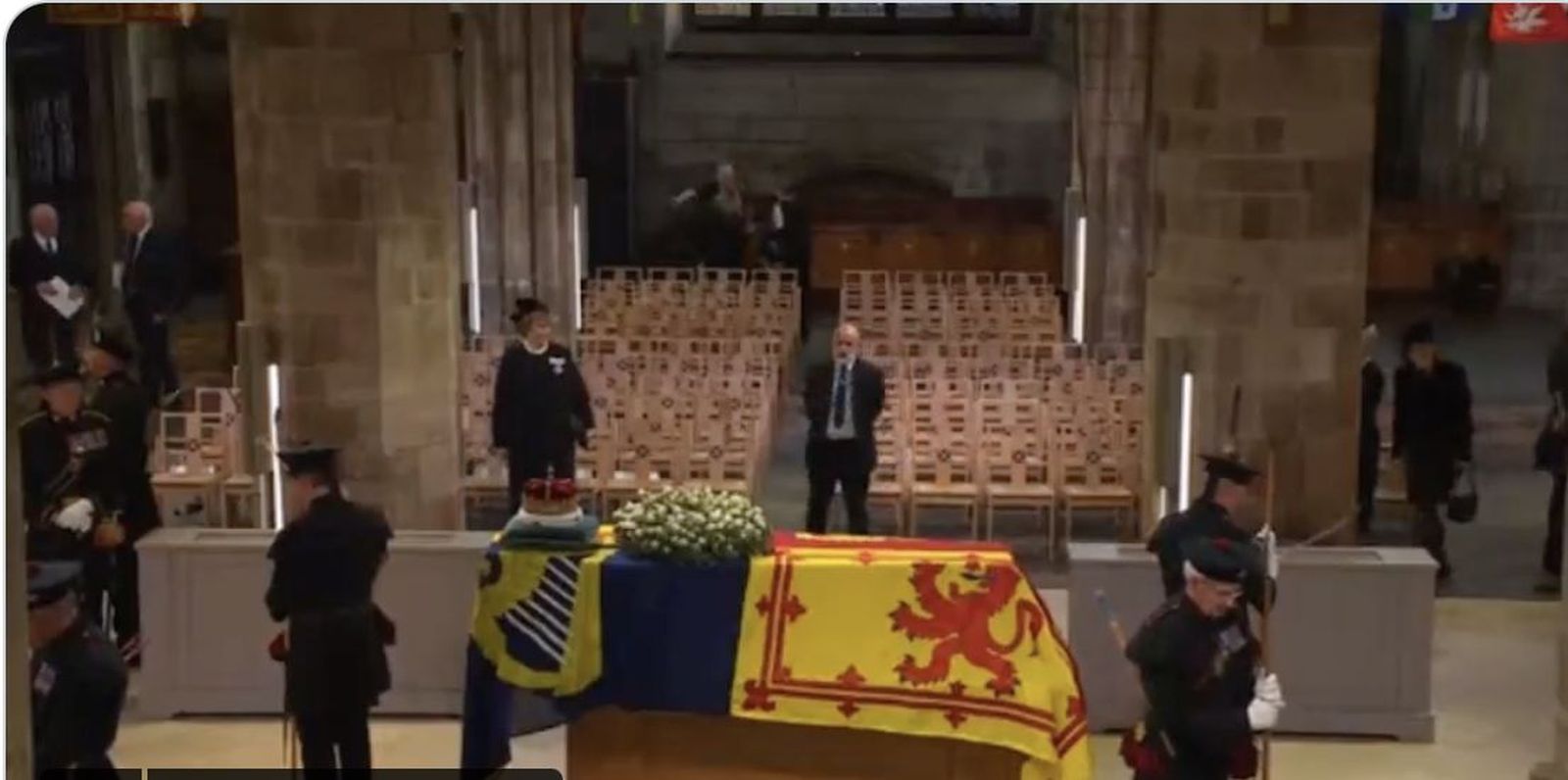 Féretro de Isabel II