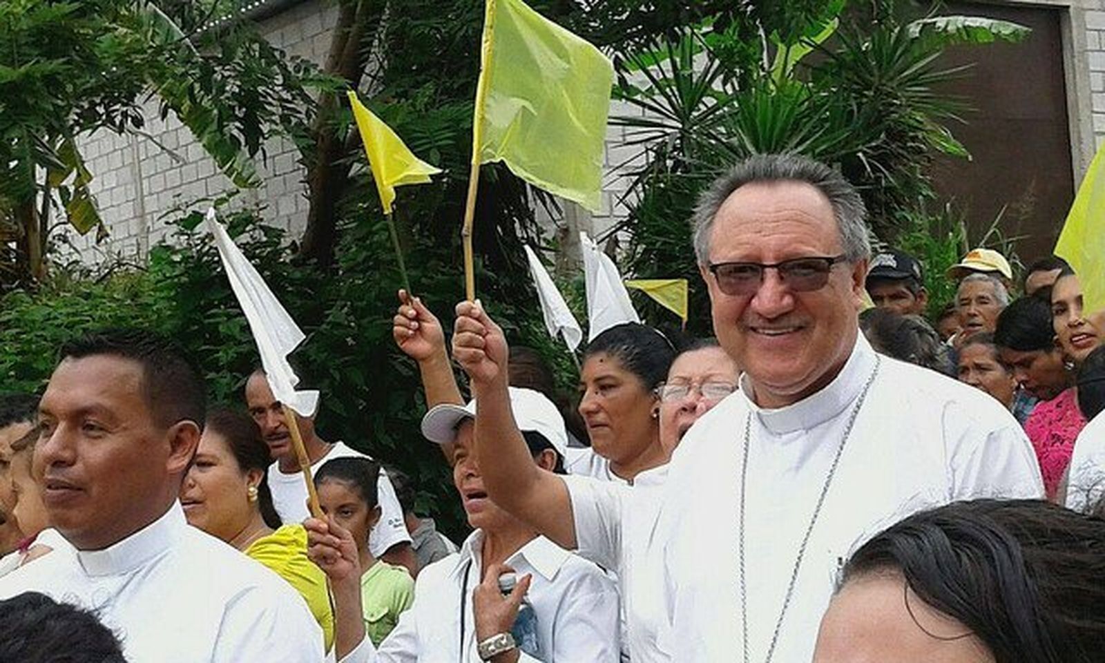 Monseñor Calderón Cruz, obispo de Jutiapa (Guatemala)