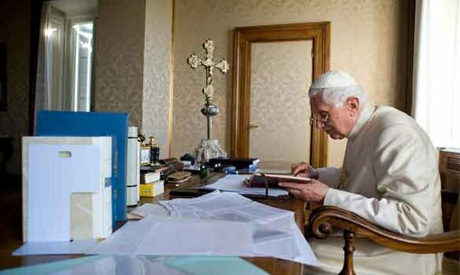 El papa emérito Benedicto XVI