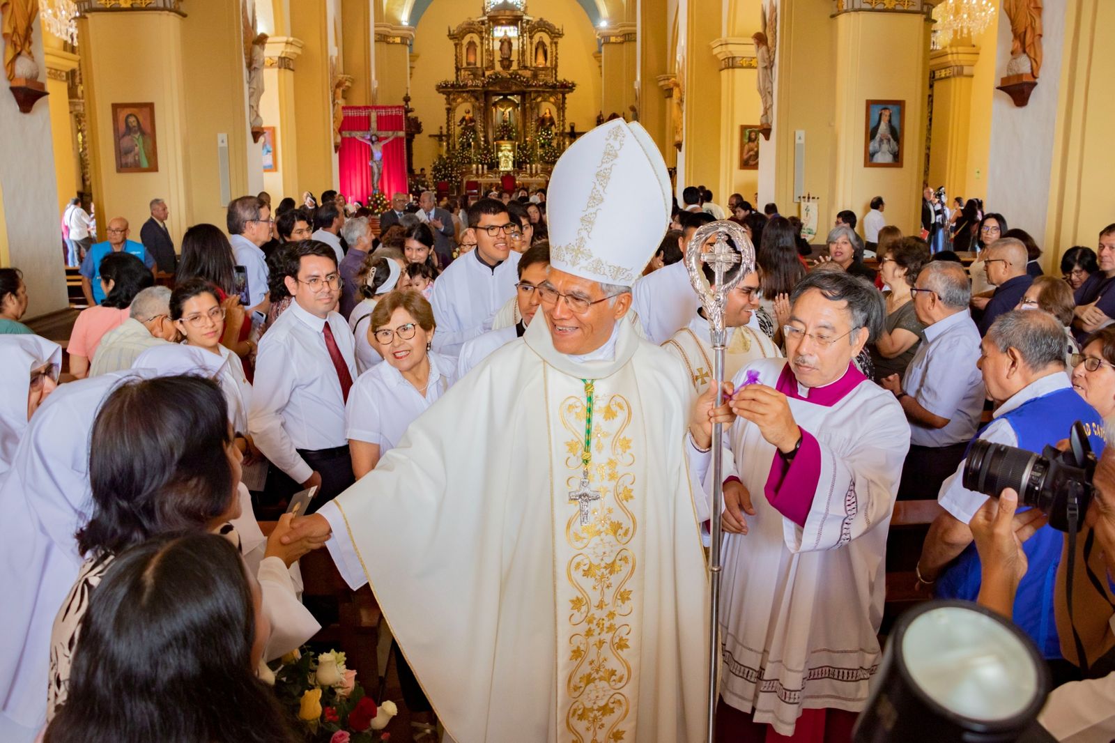 Alfredo Vizcarra ya es obispo de Trujillo