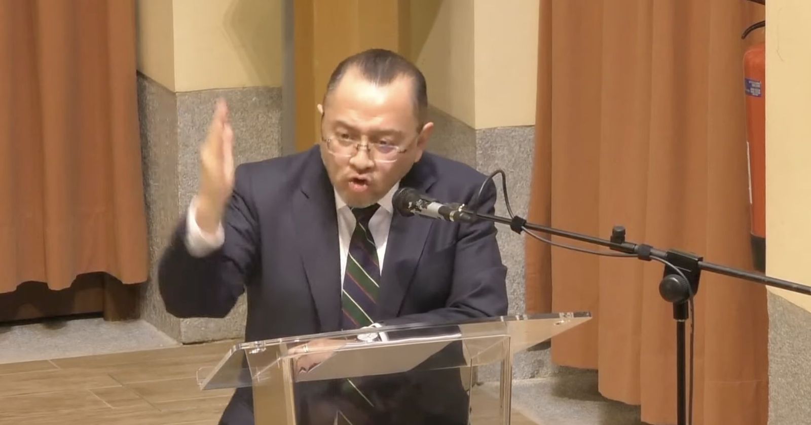 Rodrigo Guerra, en la universidad San Dámaso