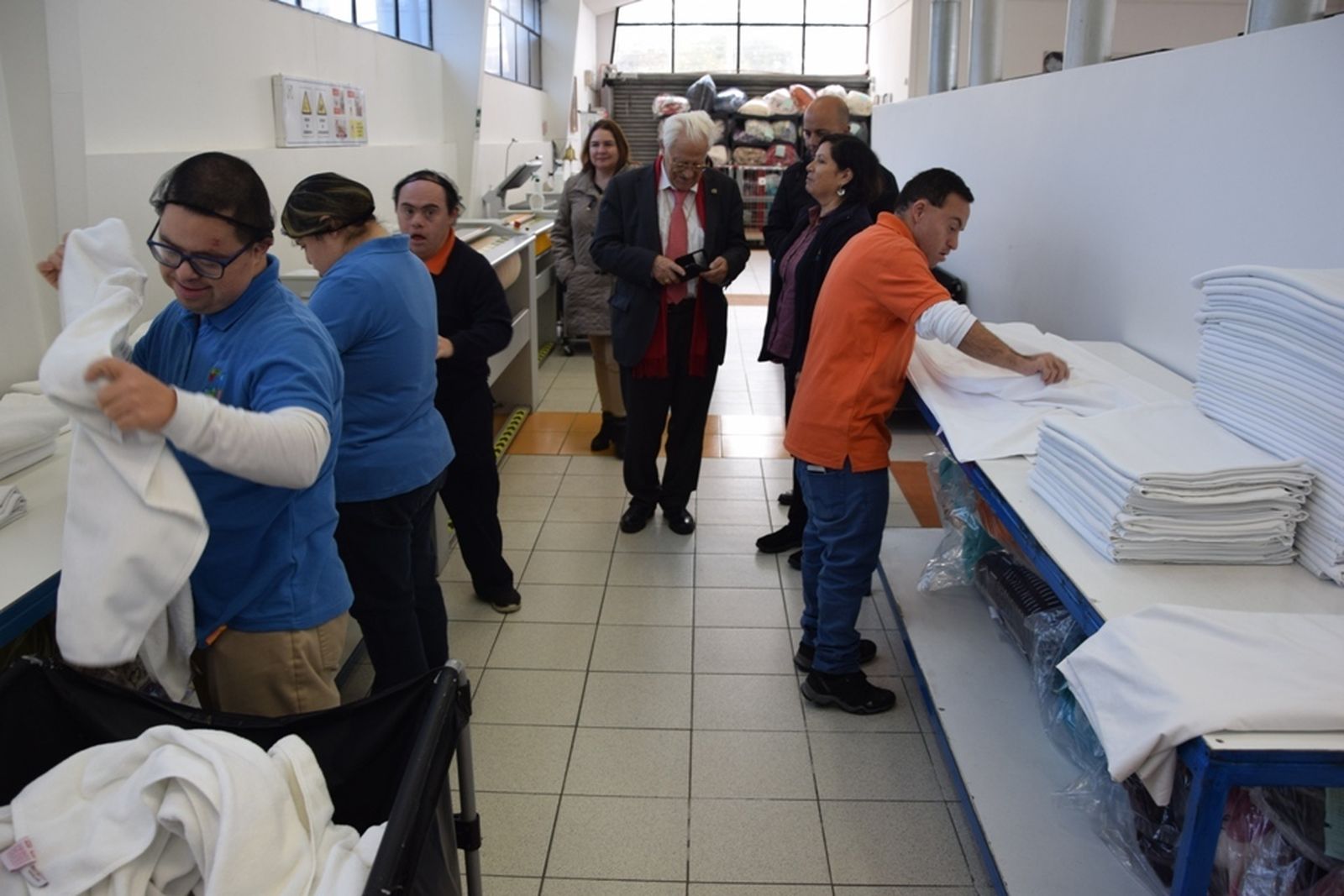 El padre Ángel, en Lavandería21