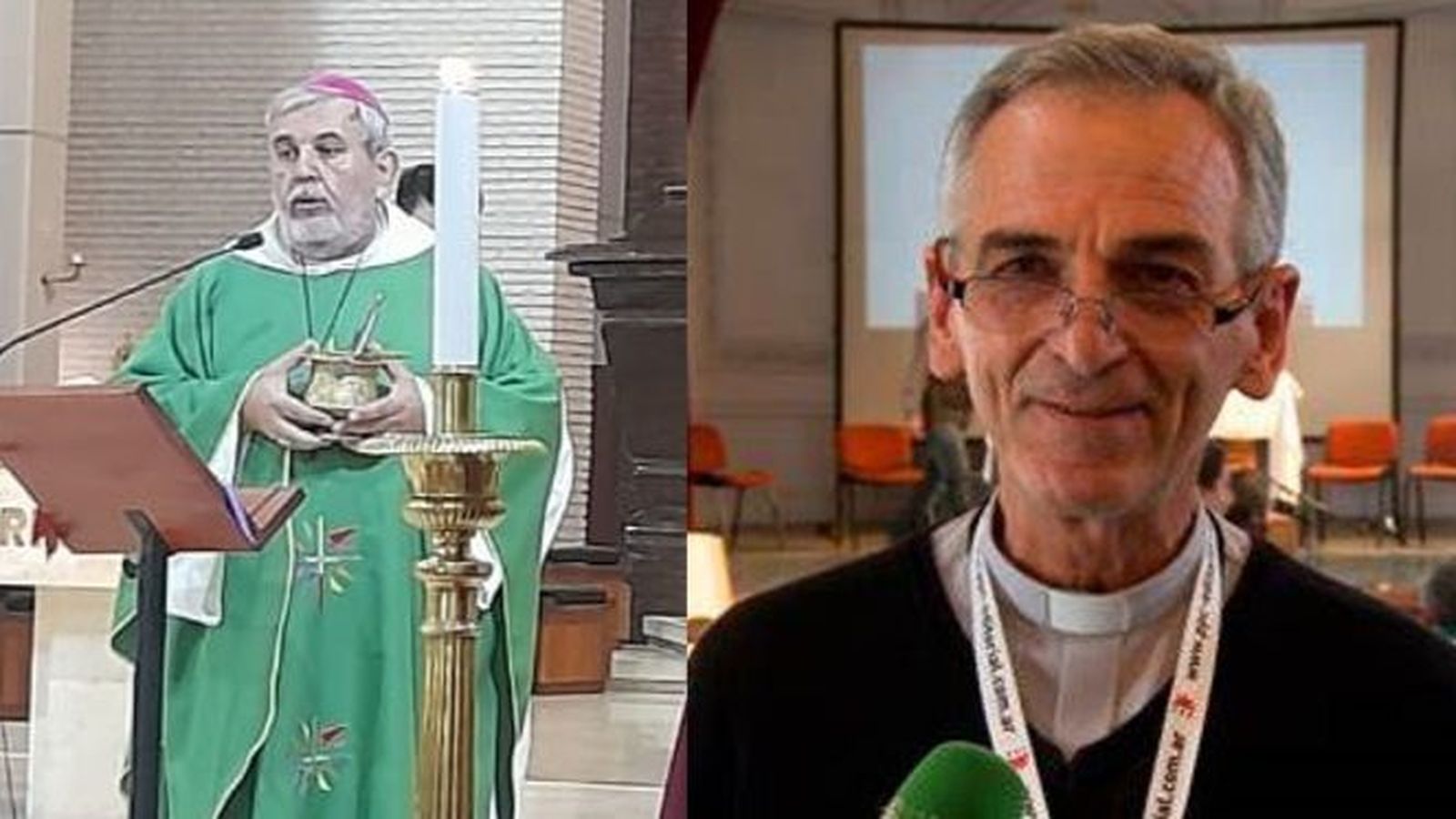Mons. Larrazabal y Mons. Baliña