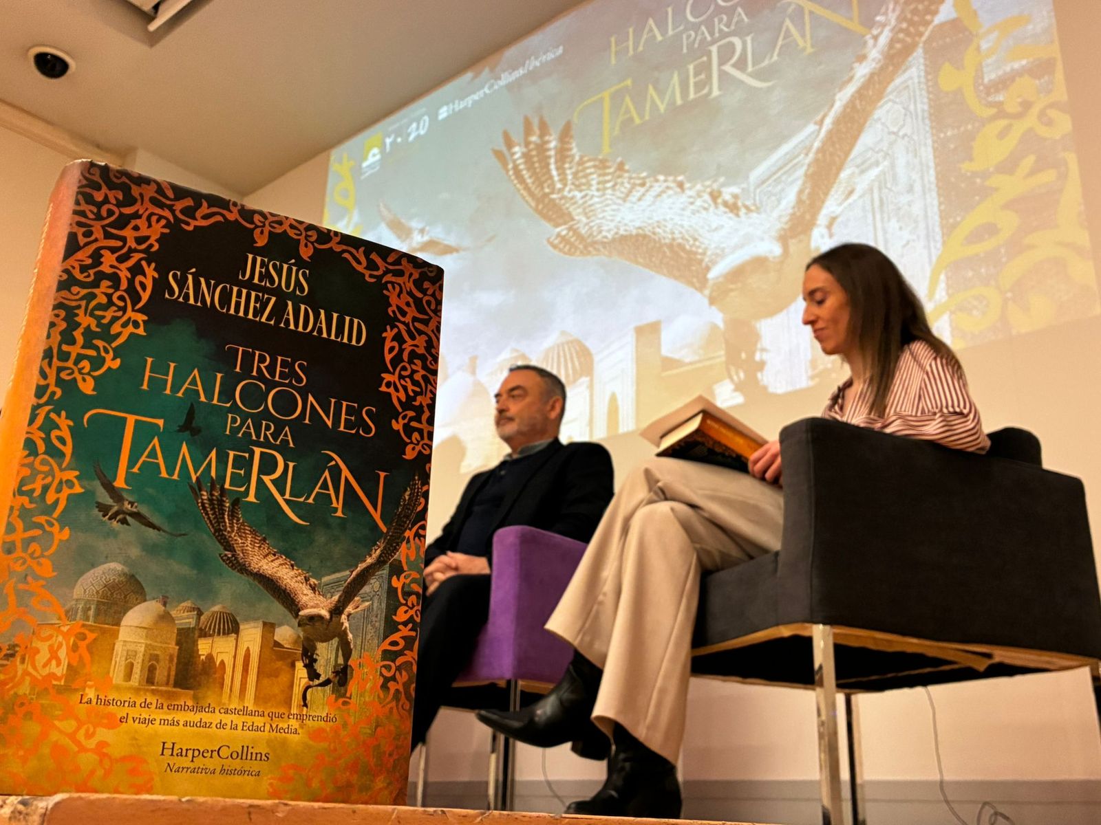 Presentación de la novela de Sánchez Adalid