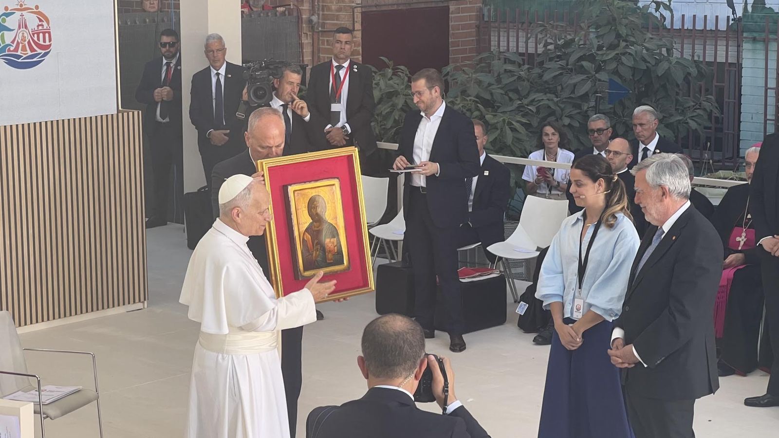 El regalo del Papa al Cedia