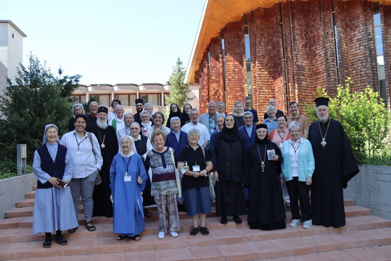Misioneras de la Unidad en un acto ecuménico
