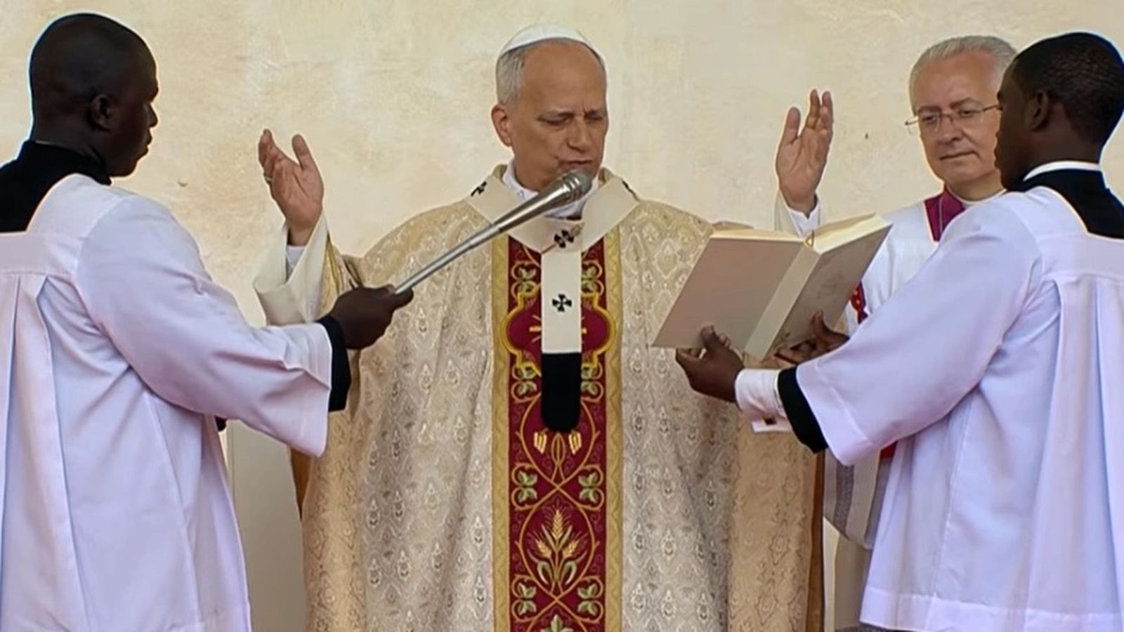León XIV en Guinea Ecuatorial