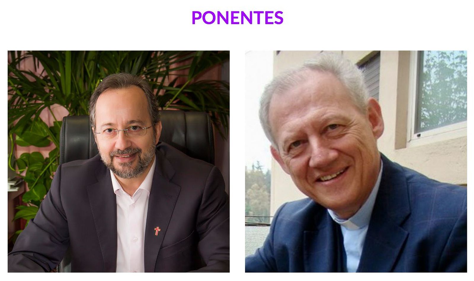 J. Carlos Bermejo y Arnaldo Pangrazzi