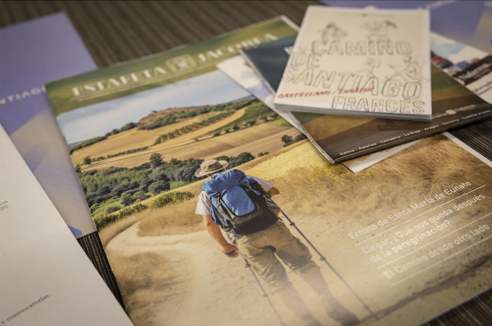 Folletos sobre el Camino de Santiago