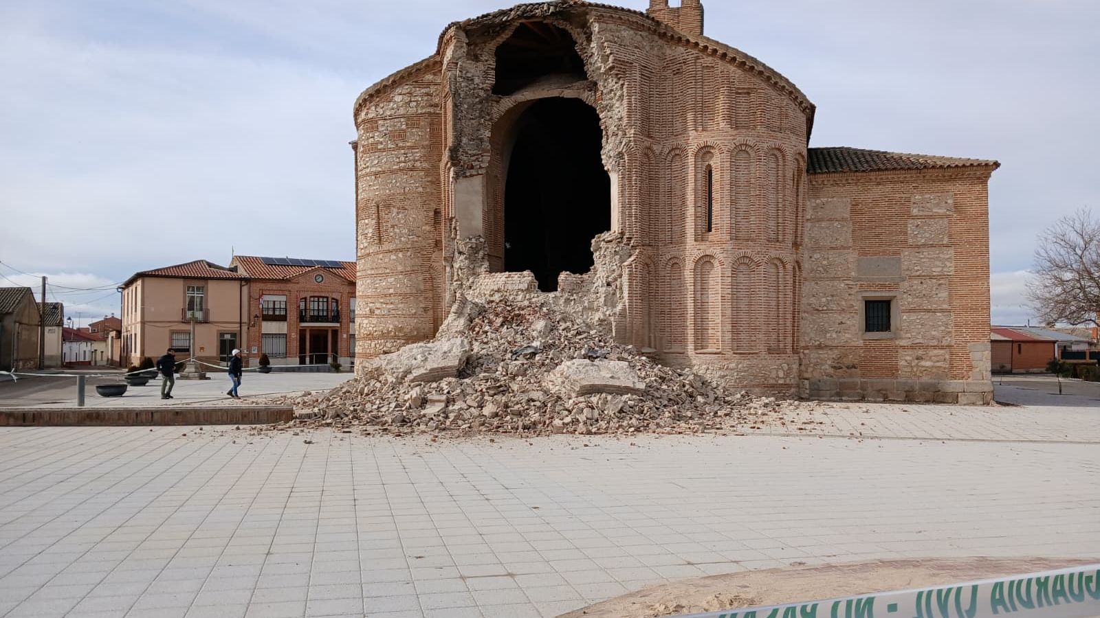 Iglesia Parroquial de Santa María del Castillo, en Muriel de Zapardiel. Valladolid.
