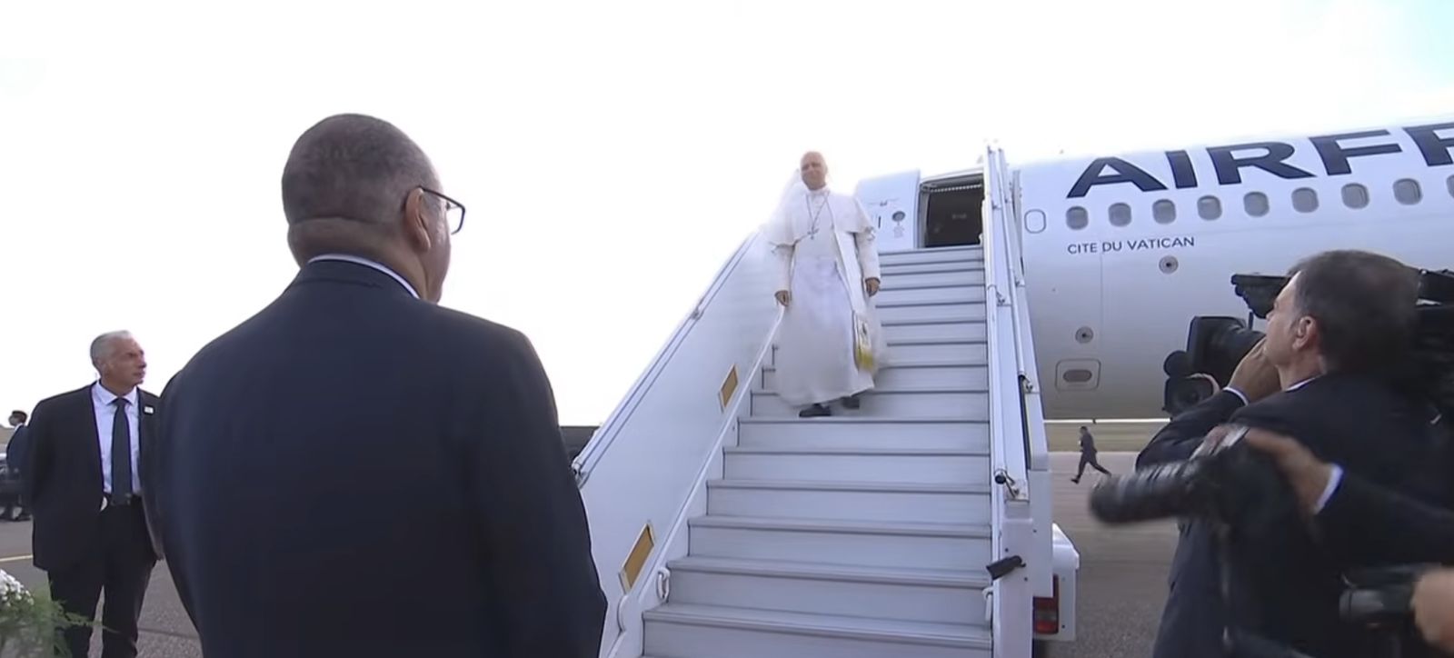 El Papa llega a Metz