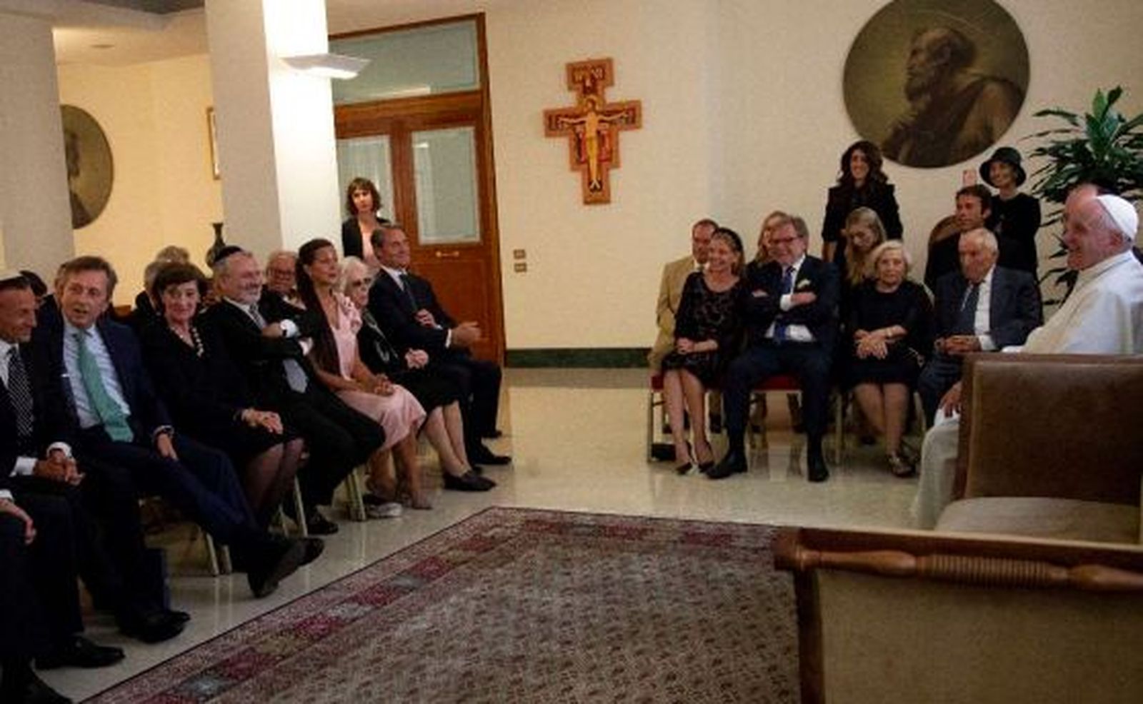 Francisco, con la Fundación HispanoJudía