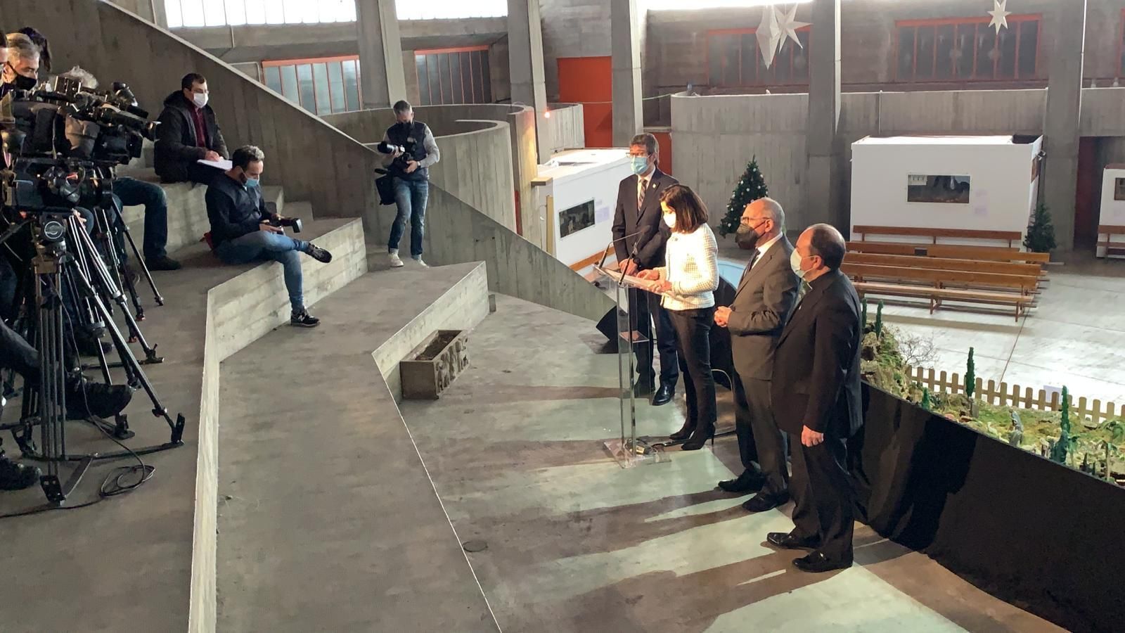 Elizalde cierra un acuerdo con Gobierno Vasco, Diputación Foral de Álava y Ayuntamiento de Vitoria para acoger el memorial del 3 de marzo en la iglesia de San Francisco de Asís