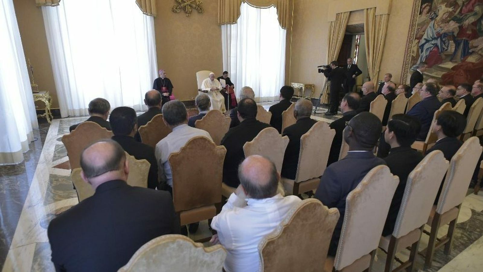 Encuentro papal de hoy