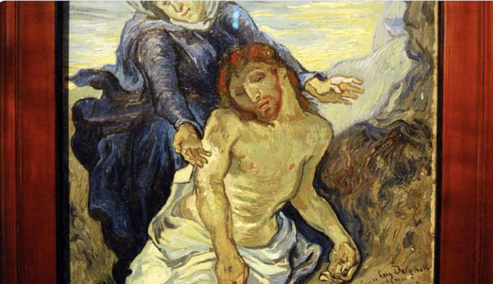La piedad de Van Gogh