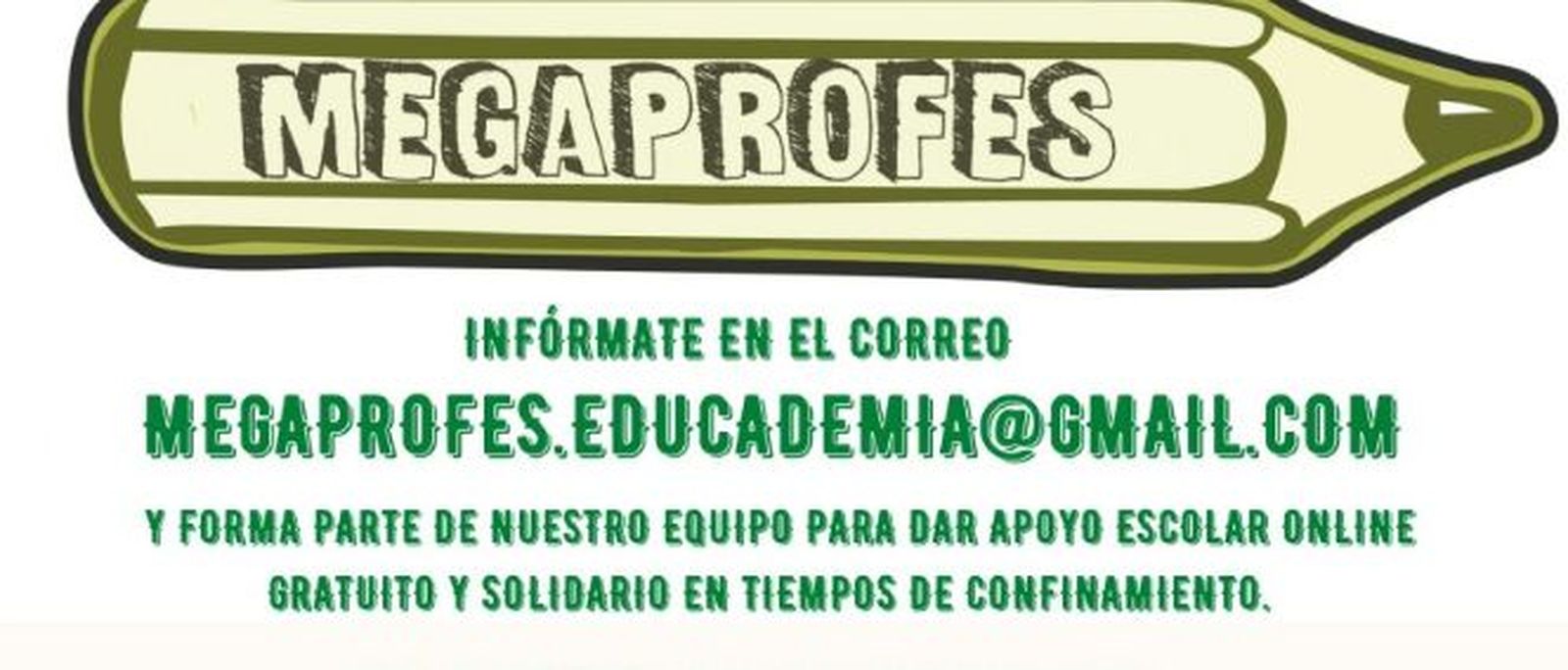 Megaprofes voluntarios