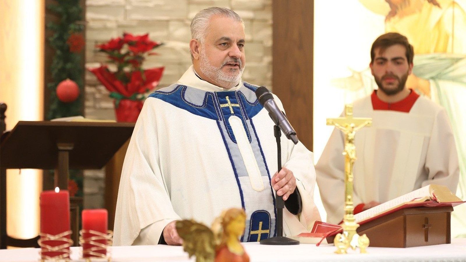 Padre Rifat Bader, del Patriarcado Latino de Jerusalén