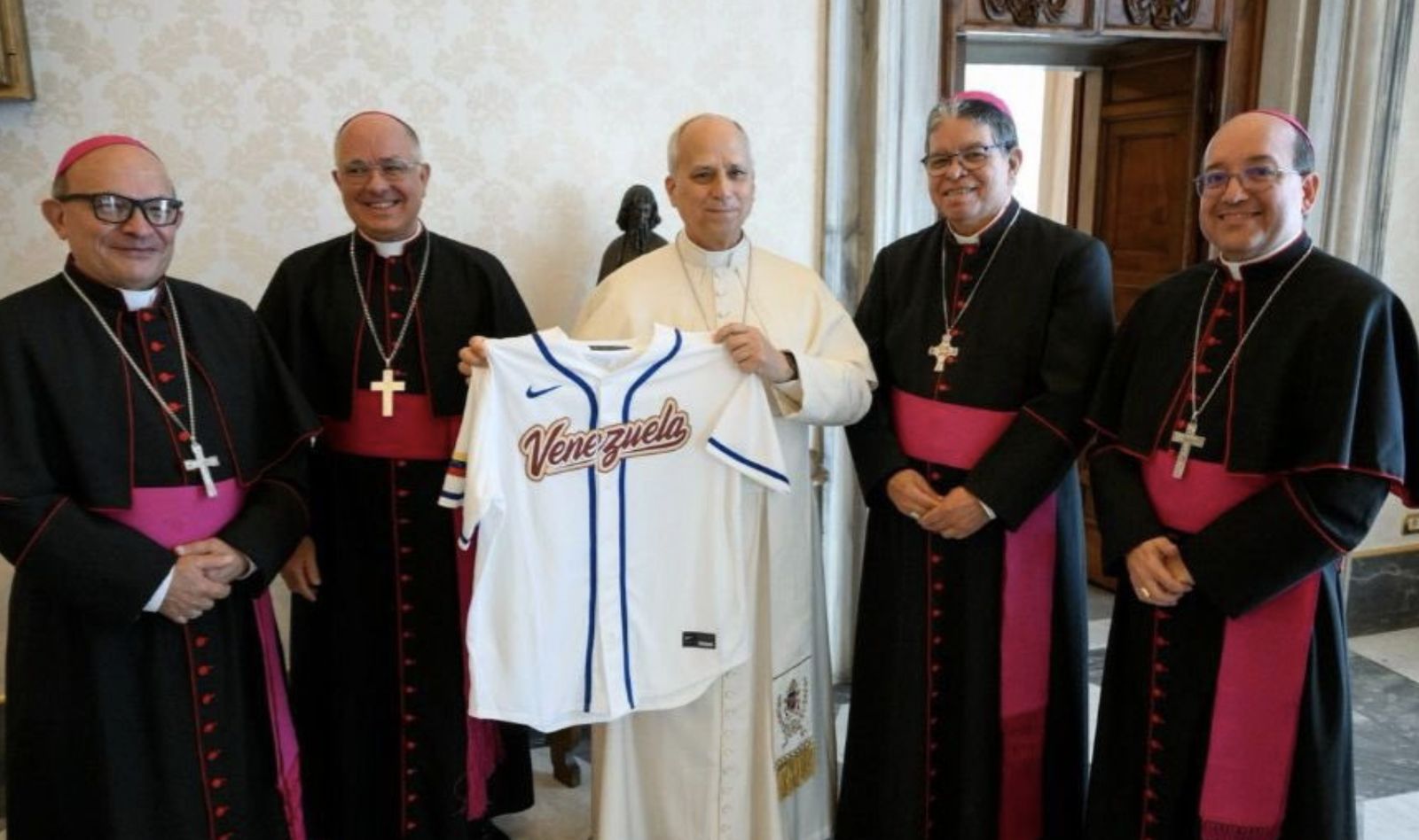 El Papa, con los obispos de Venezuela
