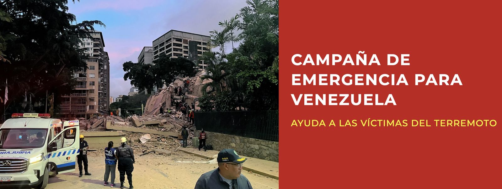 Mensajeros de la Paz, solidaria con Venezuela