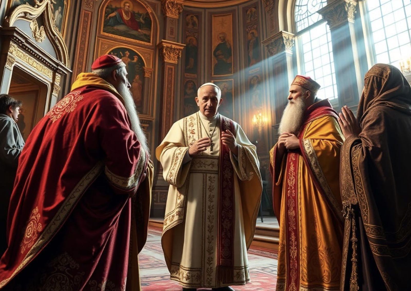 Los regalos de los Reyes Magos al Papa