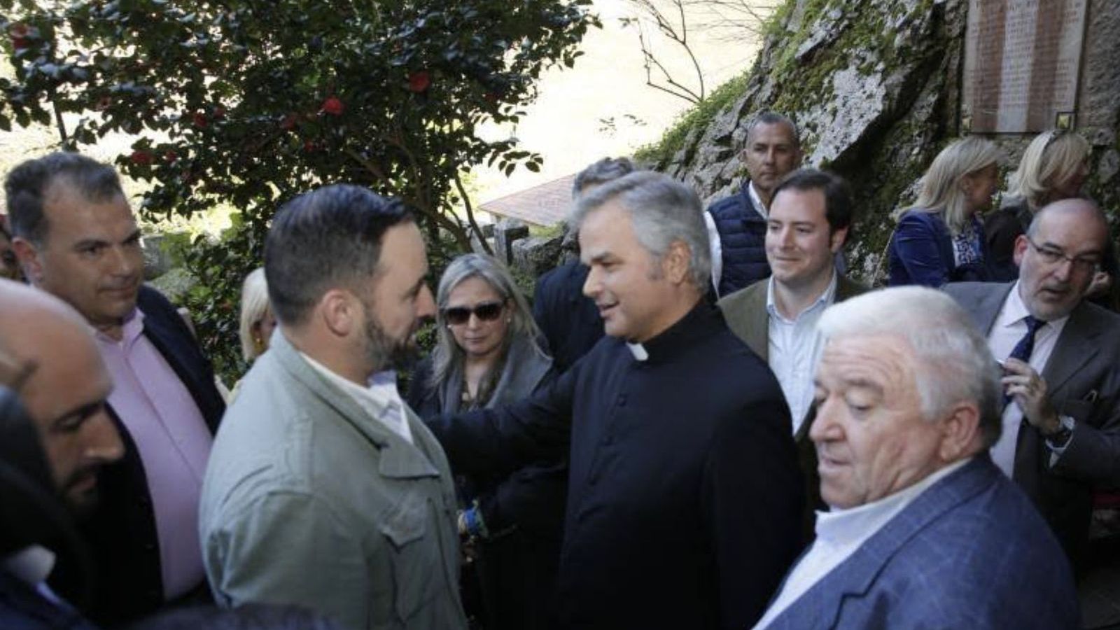 Abascal en  Covadonga