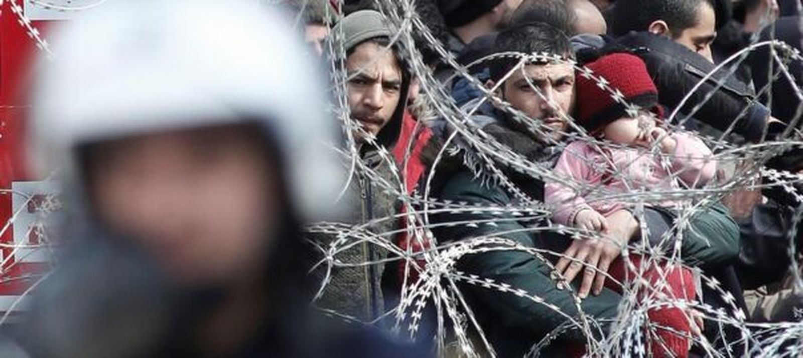 Los refugiados, tractados como animales