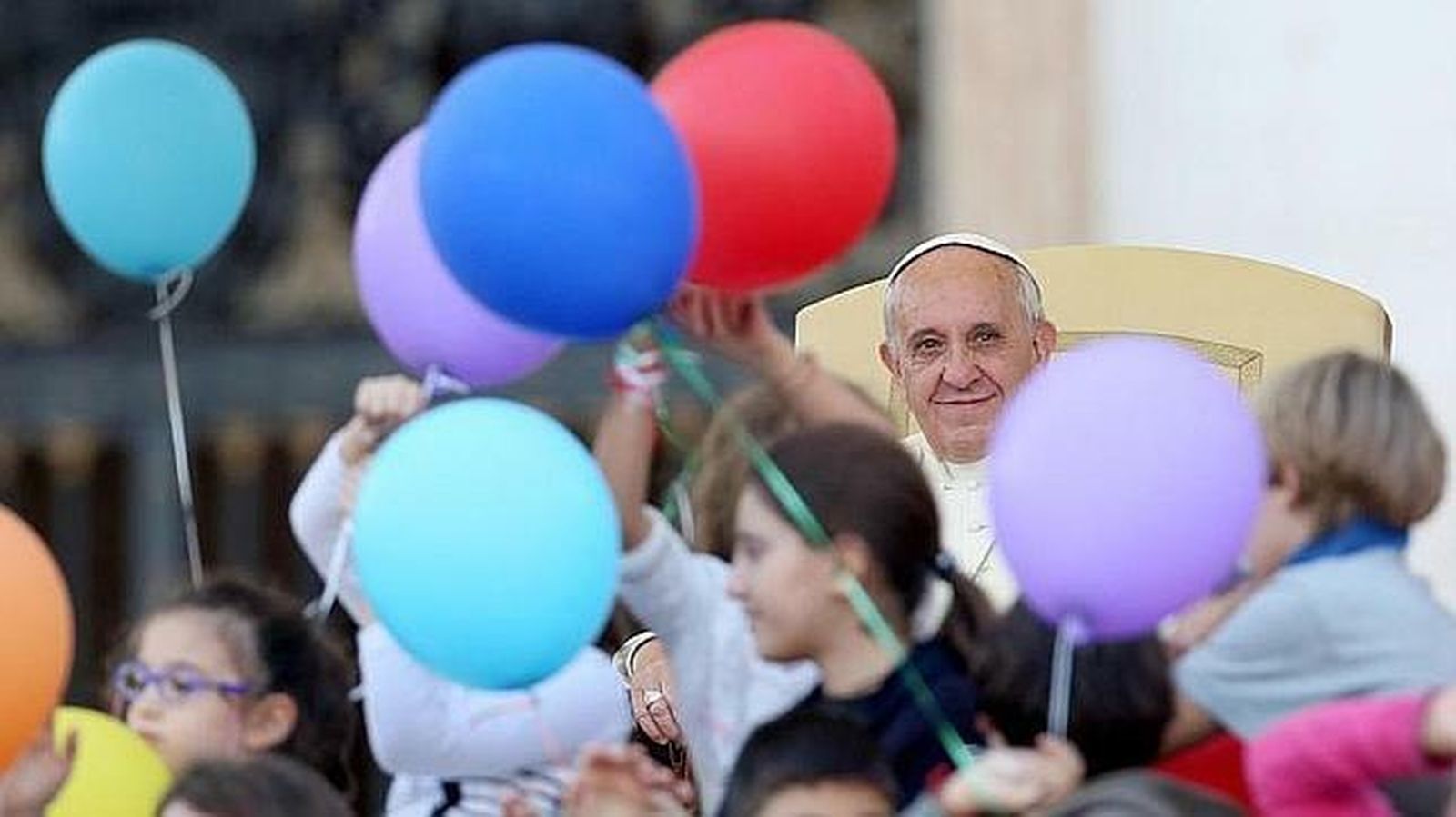 La alegría del Papa Francisco