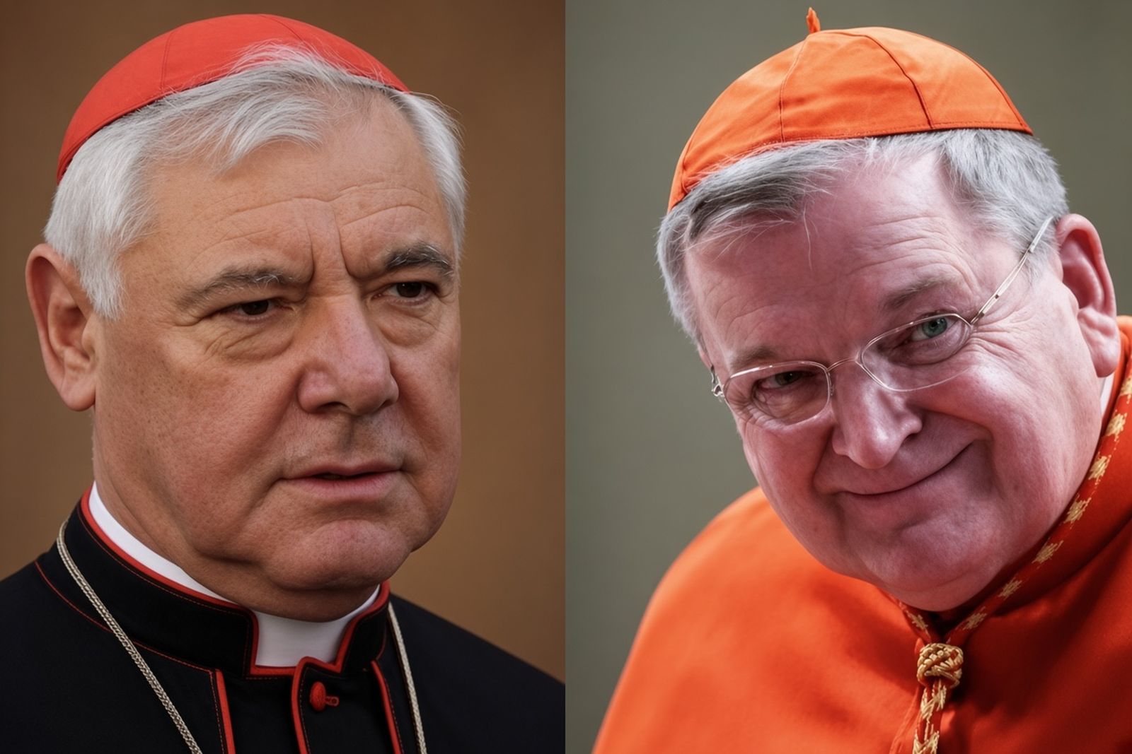 Cardenales Gerhard Ludwig Müller y Raymond Burke