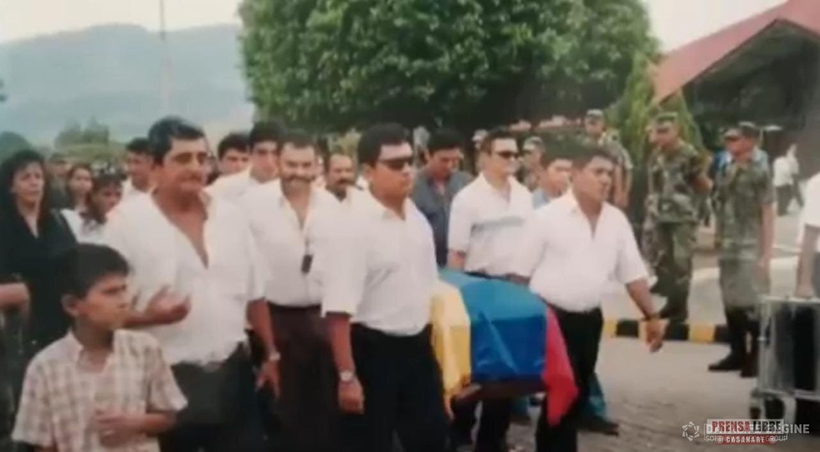 Entierro de Jesús Javier Suárez Caro