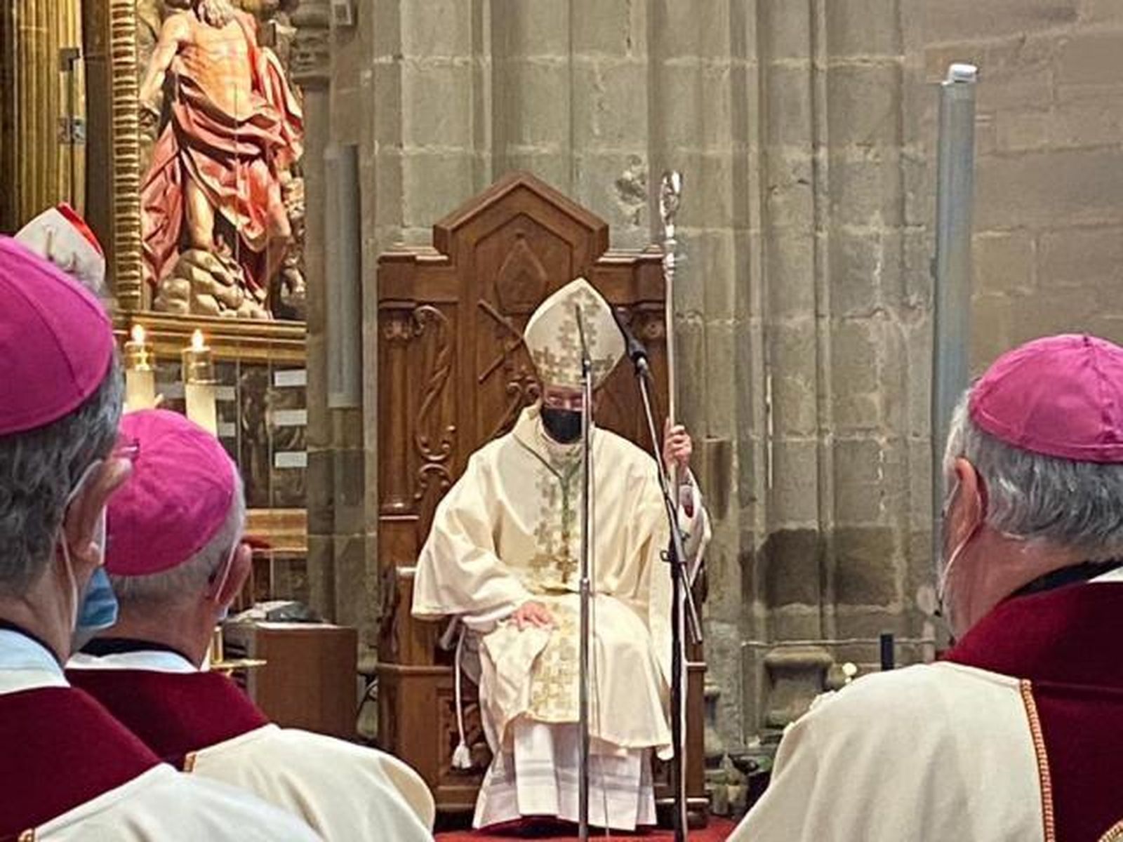 Jesús Fernández tomó  posesión de la diócesis de Astorga