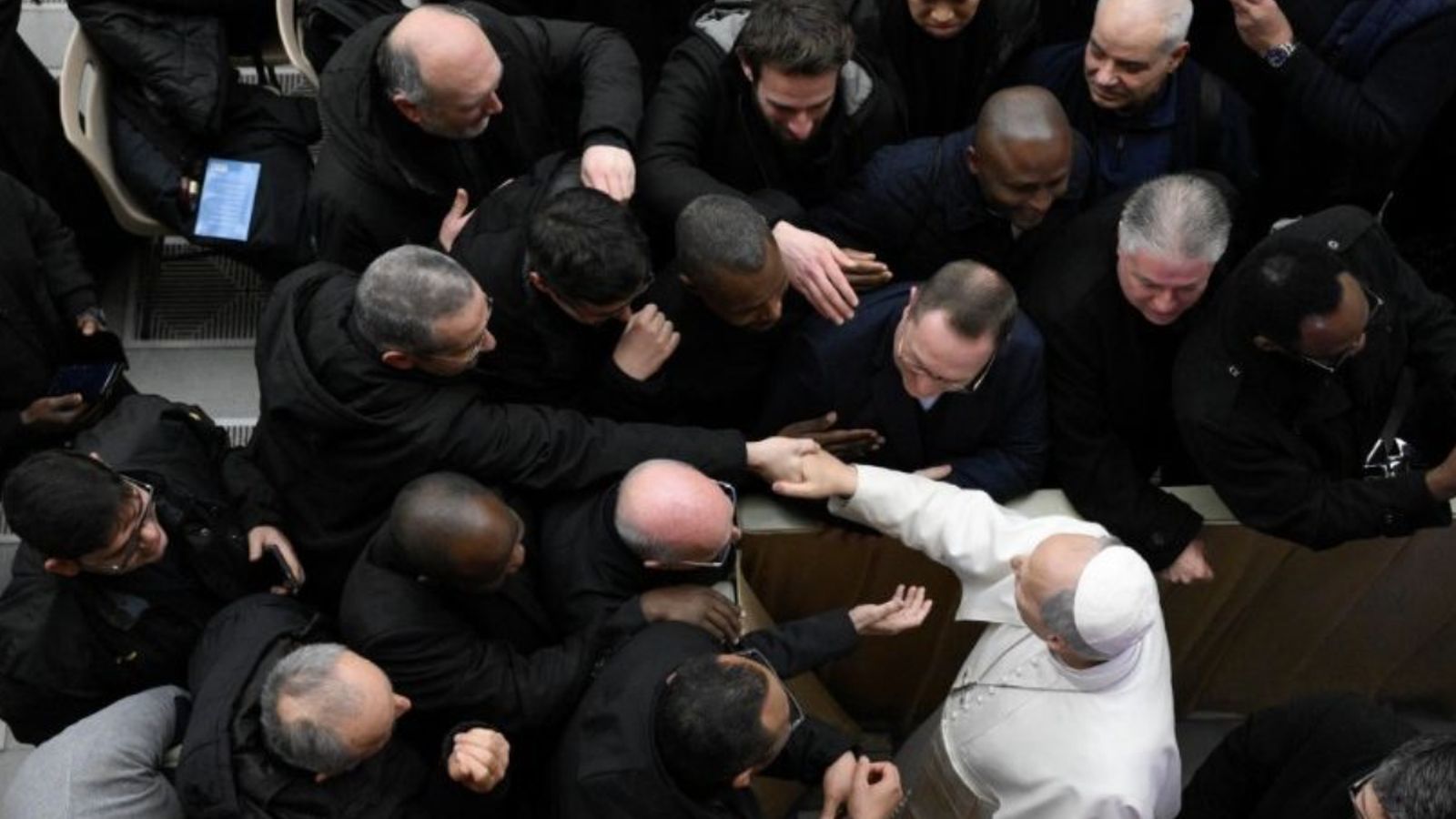 El Papa, en su encuentro con el clero de Roma