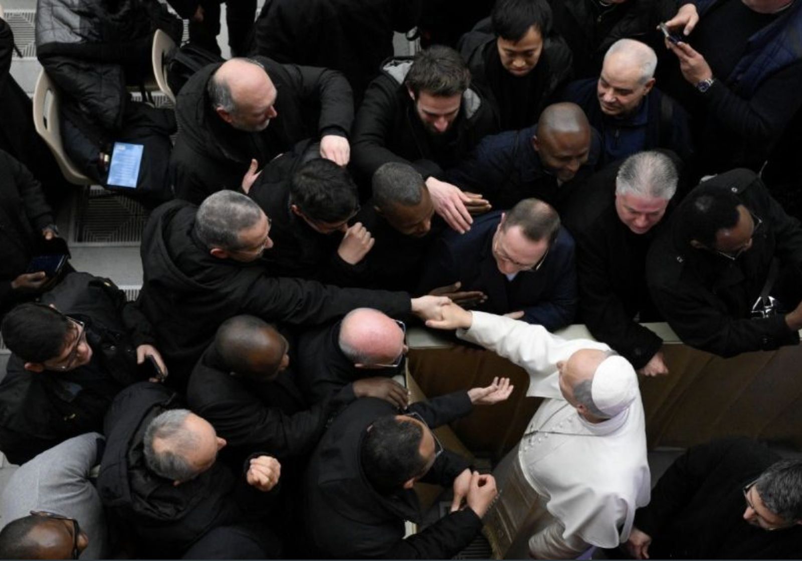 El Papa, en su encuentro con el clero de Roma