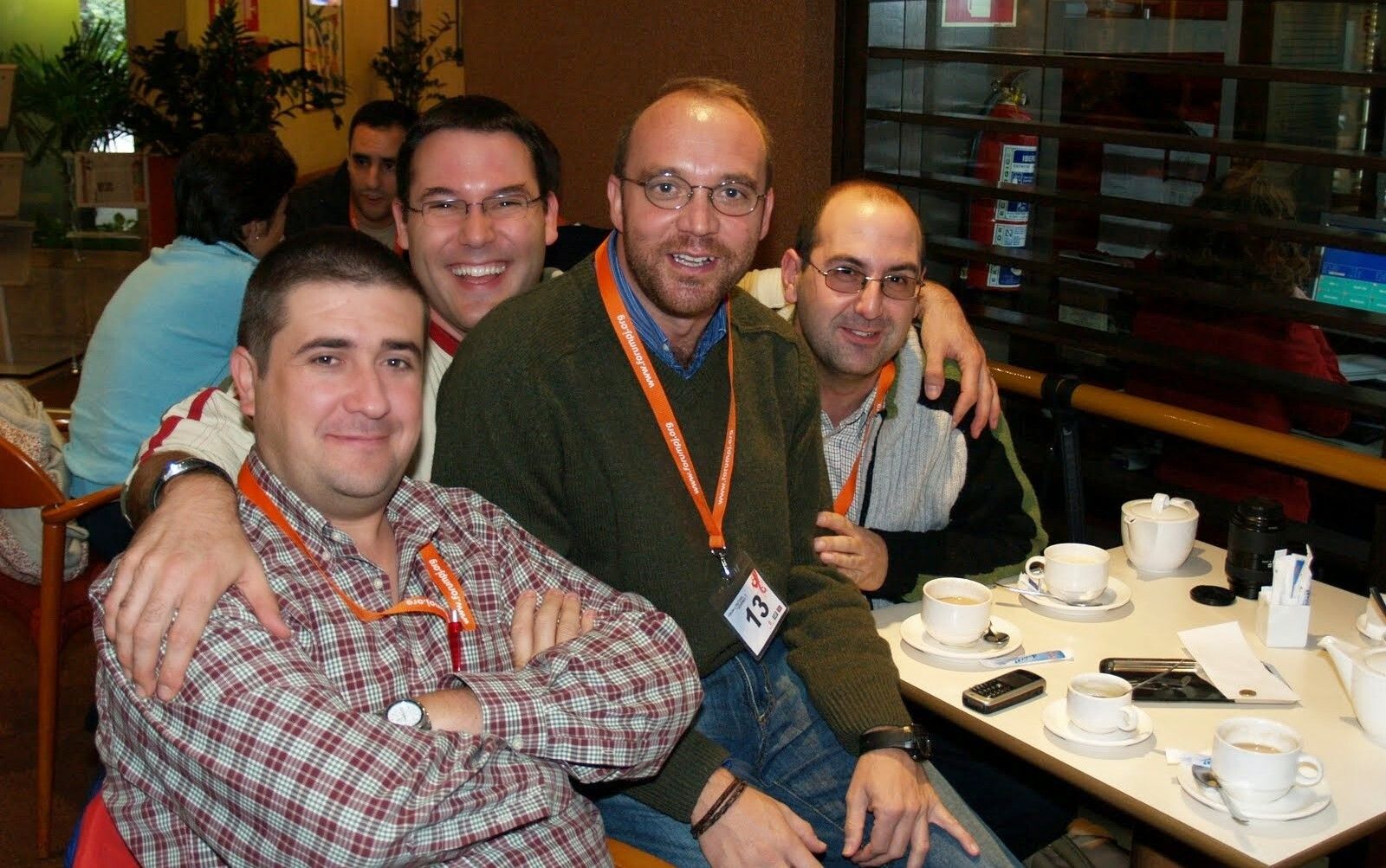 Fernando Miranda (izquierda)