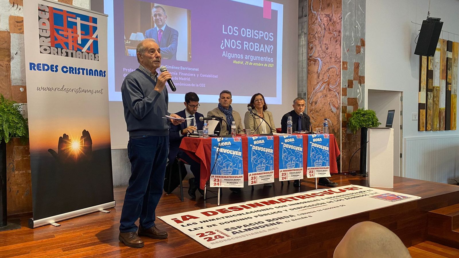 Debate sobre inmatriculaciones en Redes Cristianas