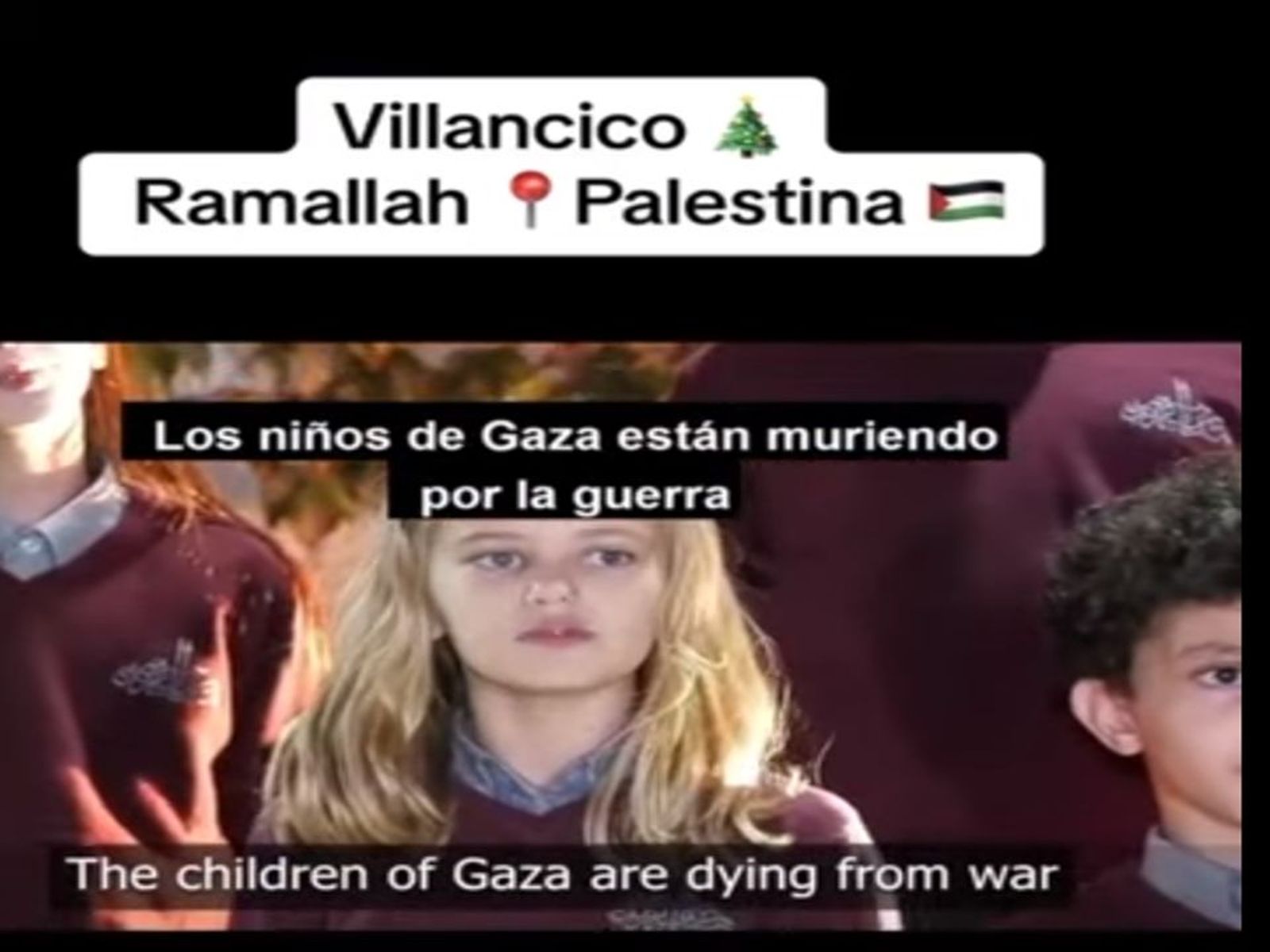 Villancico por Palestina