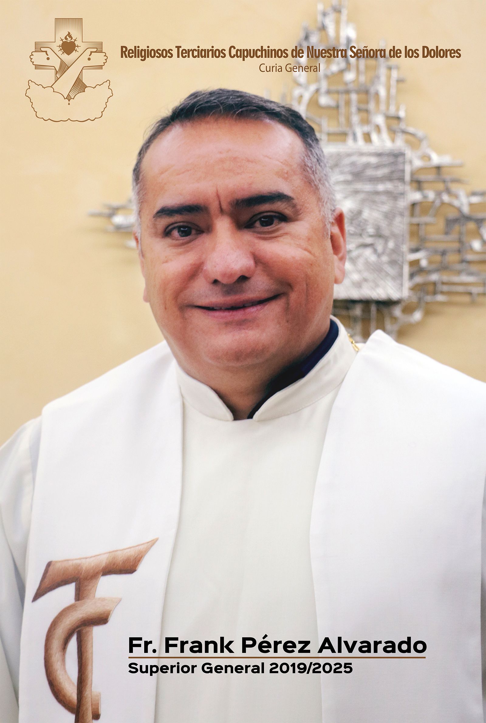 Frank Gerardo Pérez Alvarado, nuevo Superior General de los Amigonianos