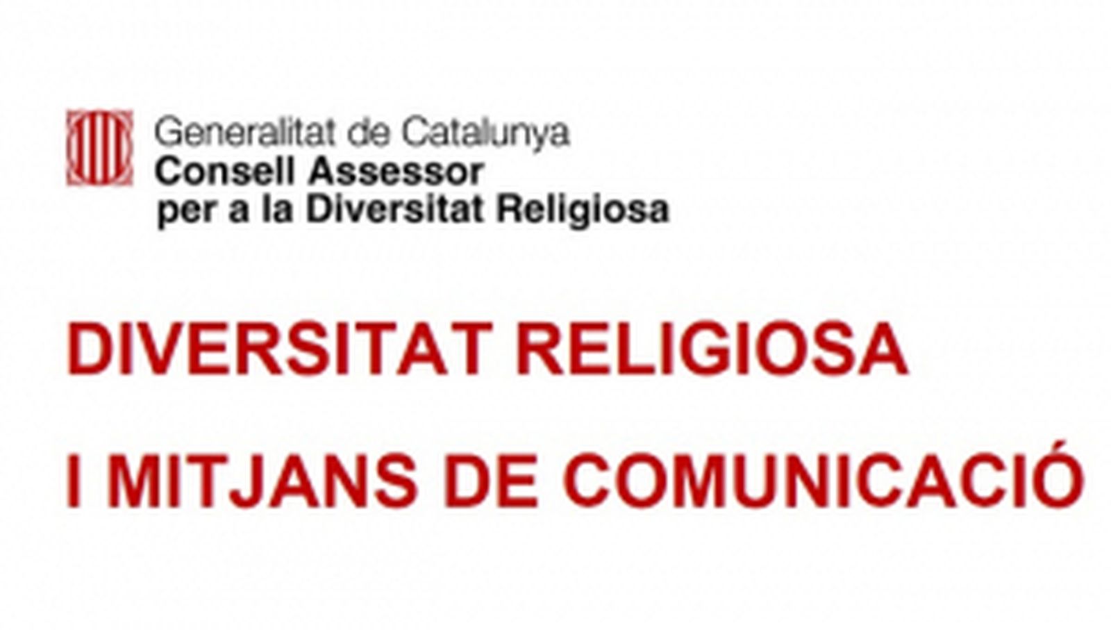Diversitat religiosa i mitjans de comunicació.