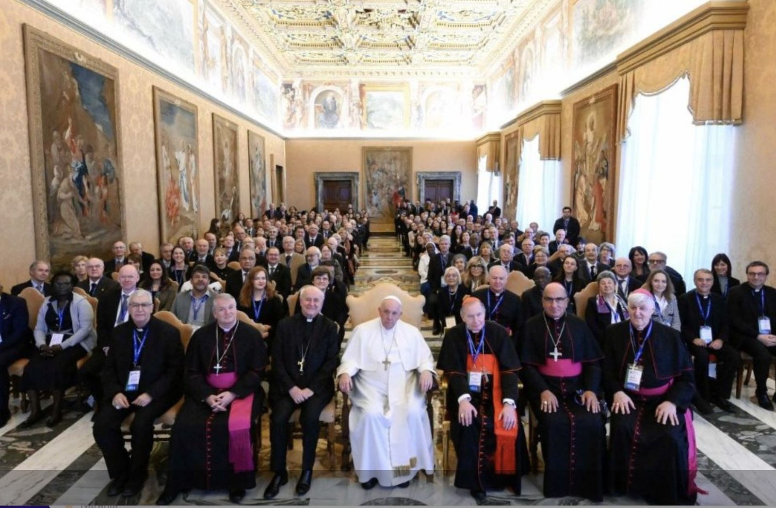 Francisco, con los miembros de la Pontificia Academia para la Vida