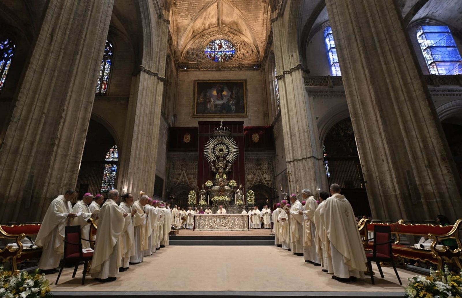 Ceremonia de ordenación de los nevos auxiliares de Sevilla