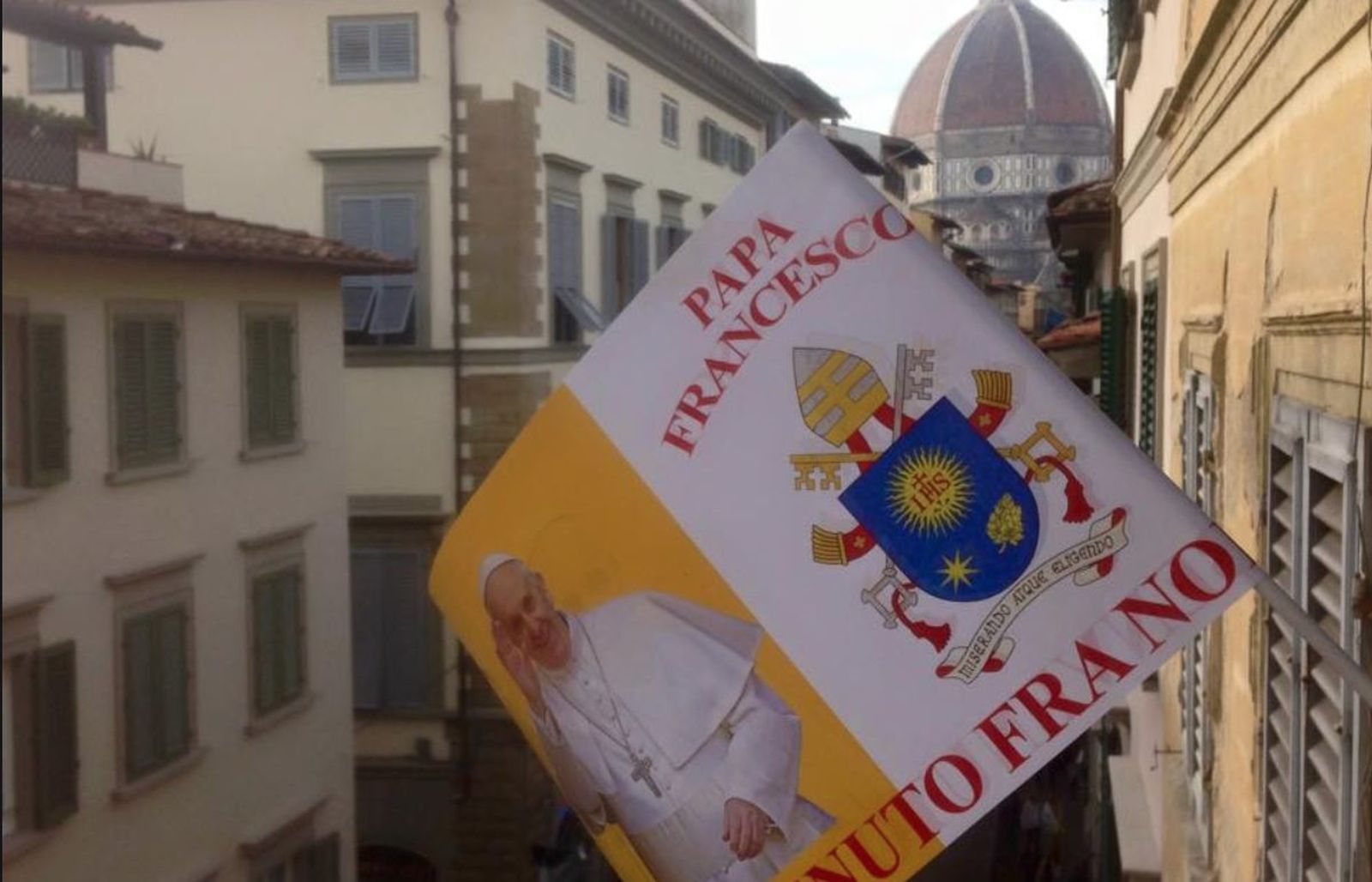 El papa irá a Florencia
